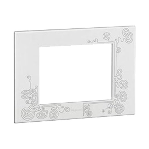 Legrand Arteor Tattoo Finish Cover Plate With Frame, 3 M, 5763 38